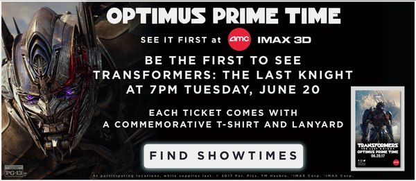 See It First   Optimus Prime Time June 20th IMAX 3D Showing Of Transformers The Last Knight  (3 of 6)